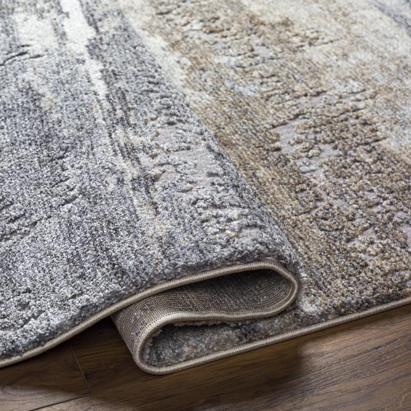 Livabliss Industrial Tuscany Abstract Area Rug