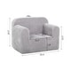 preview thumbnail 17 of 20, Kids Armchair Toddler Couch Baby Sofa Chair with Sherpa Fabric