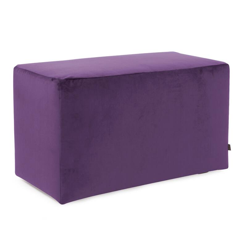 Allan Andrews Universal Bench with Slipcover, Bella Collection - Purple