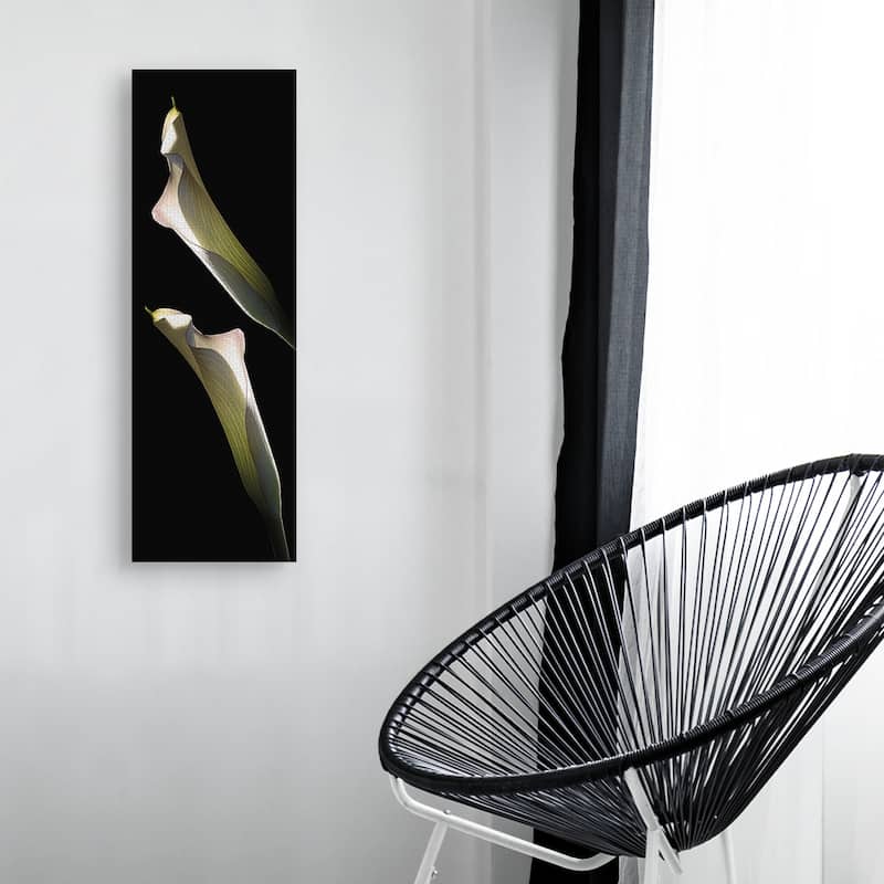 Calla Lilies Panel I Canvas Art Print