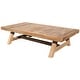 preview thumbnail 4 of 6, Chic Teak Recycled Teak Coffee Table- 55" x 30"