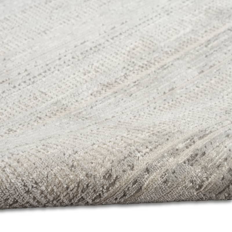 Calvin Klein CK011 Verdant Indoor only Grey Striped Area Rug