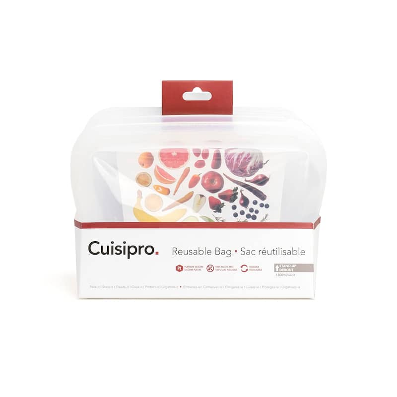 Cuisipro Silicone Stand Up Reusable Bag 44 oz