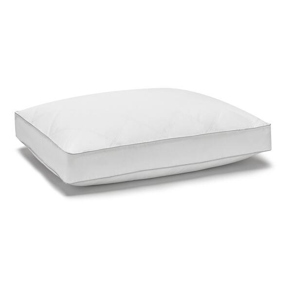 slide 1 of 5, Quilted Goose Down Feather Pillow 3-Inch Gusseted Side&Back Sleepers