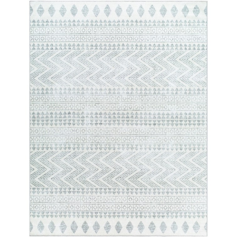 Livabliss Hera Moroccan Geometric Washable Area Rug