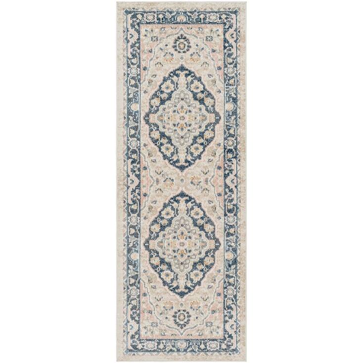 Livabliss Santana Traditional Machine Washable Area Rug