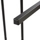 preview thumbnail 9 of 8, Twin Size Metal Platform Bed Frame with Wooden Headboard and Footboard ,Includes USB Charger