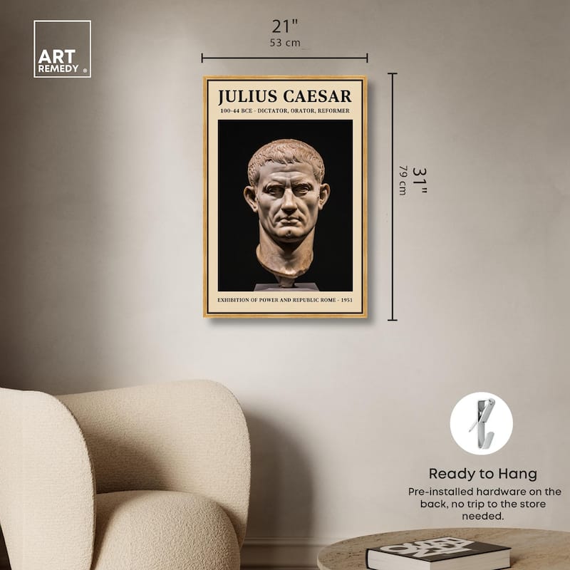 Roman Leader Canvas by Art Remedy