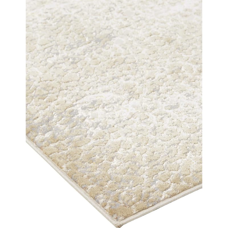 Zero Abstract Area Rug By HomeRoots - 9' x 12'