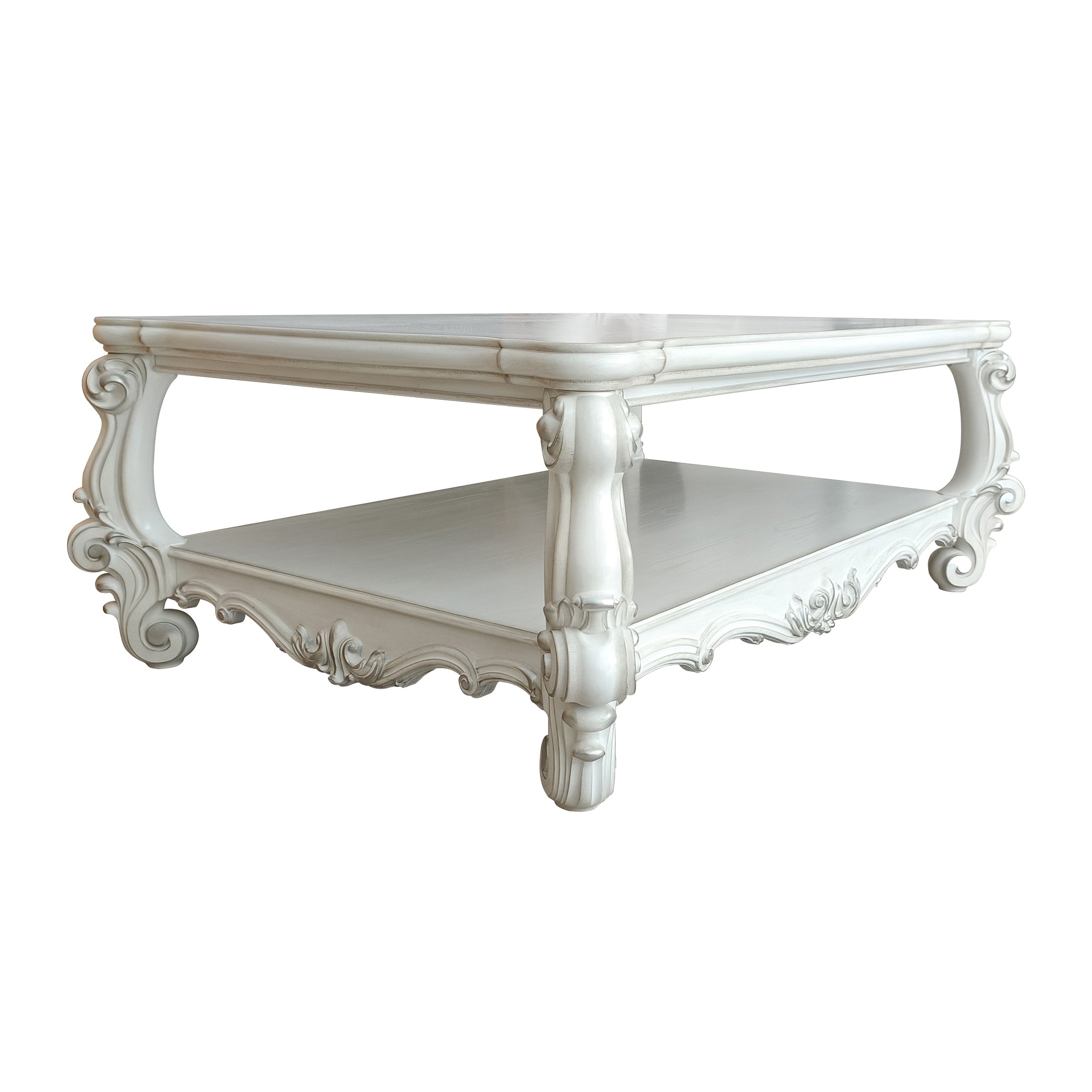 Calvert Coffee Table with Bottom Shelf