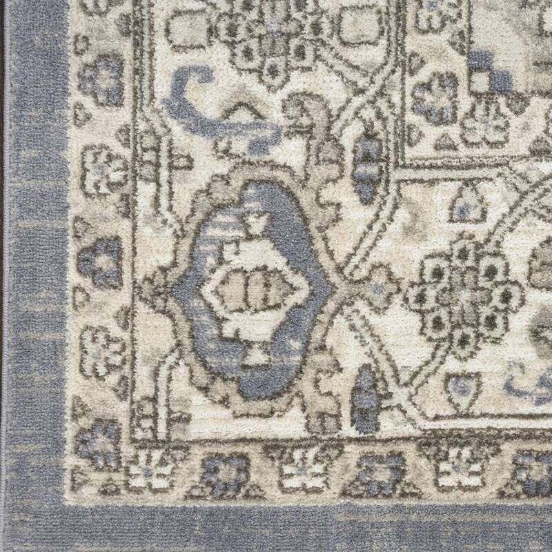 Makos Power Loomed Distressed Area Rug By HomeRoots