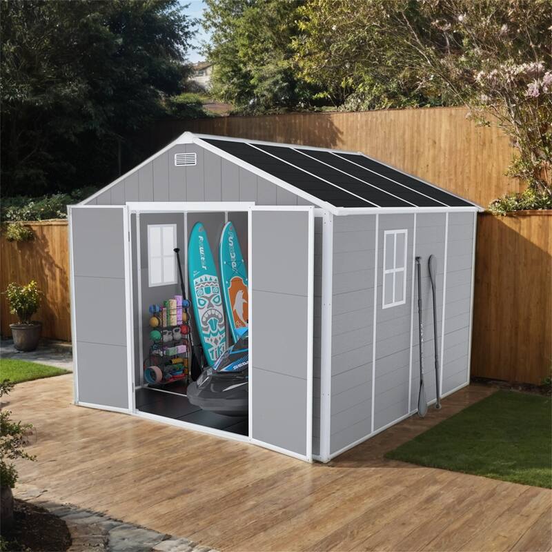 Polypropylene Waterproof Storage Shed with Rust and UV Proof