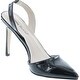 preview thumbnail 14 of 13, Pierre Dumas Women's Cherry-4 Vegan Leather Pointed-Toe D'orsay Slingback Dress Pump Stiletto Heels