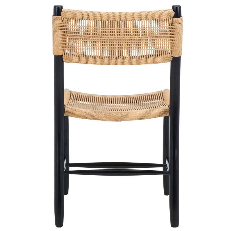 SAFAVIEH Home Masha 17-inch Rope Dining Chair [SET of 2] - 20Wx22Dx34H