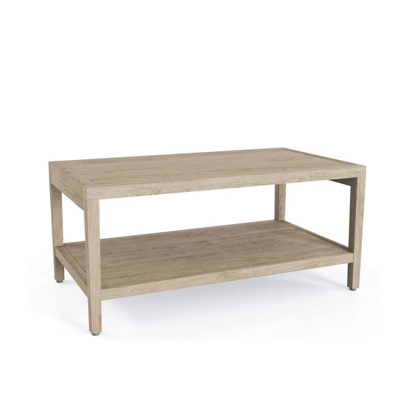 Manada Teak Coffee Table - Grey