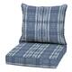 Option Blue Shibori Stripe