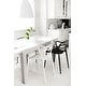 preview thumbnail 26 of 24, Set of 4 Modern Stackable Dining Chairs, Contemporary Plastic Patio Chair for Indoor Kitchen or Outdoor use, Green