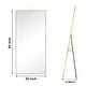 preview thumbnail 13 of 75, Modern Full Length Floor Mirror Freestanding Mirror