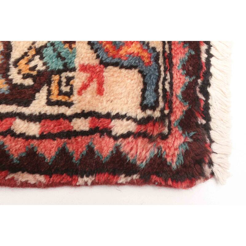 ECARPETGALLERY Hand-knotted Andelz Red Wool Rug - 3'8 x 5'5