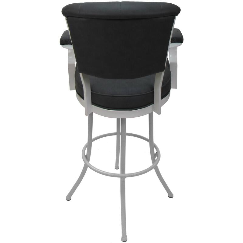 Miami Extra Tall 34" Spectator Metal Bar Stool on Noam Base - 34" Seat Height
