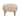 Boucle Cream Square Footstool