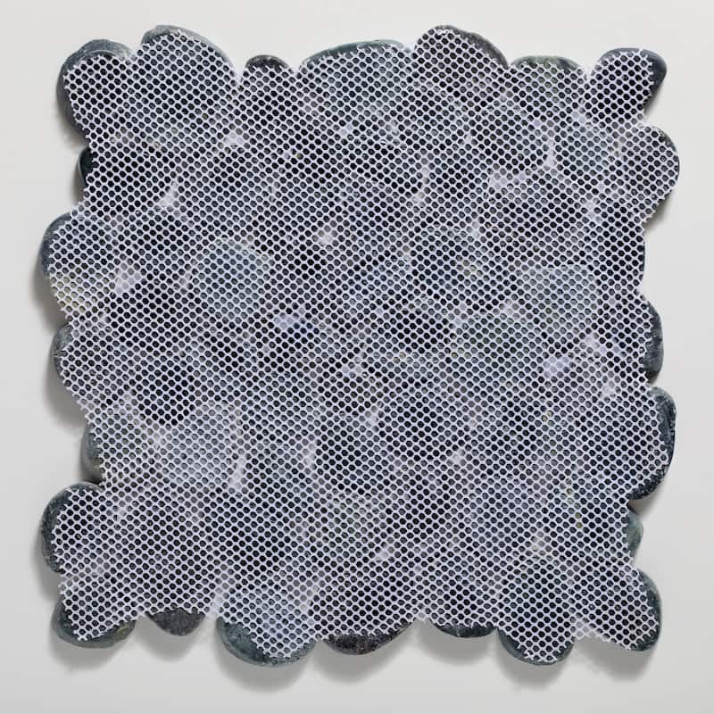 Sliced Pebble 11 in. x 11 in. Mesh-Mounted Mosaic Wall and Floor Tile
