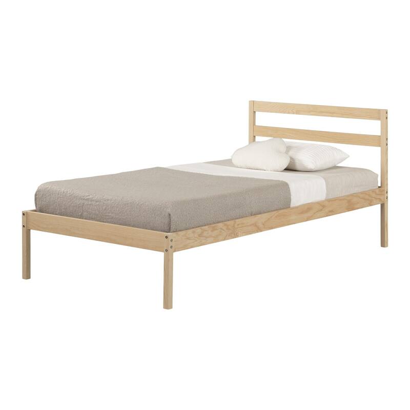 South Shore Sweedi Wooden Bed
