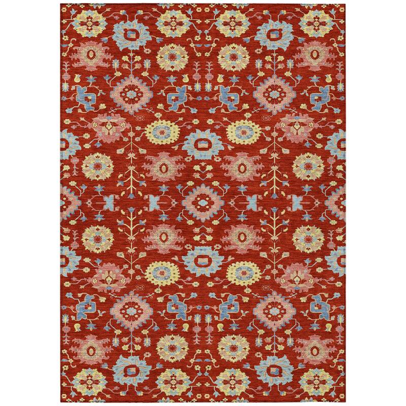 Machine Washable Indoor/ Outdoor Global Durango Chantille Rug