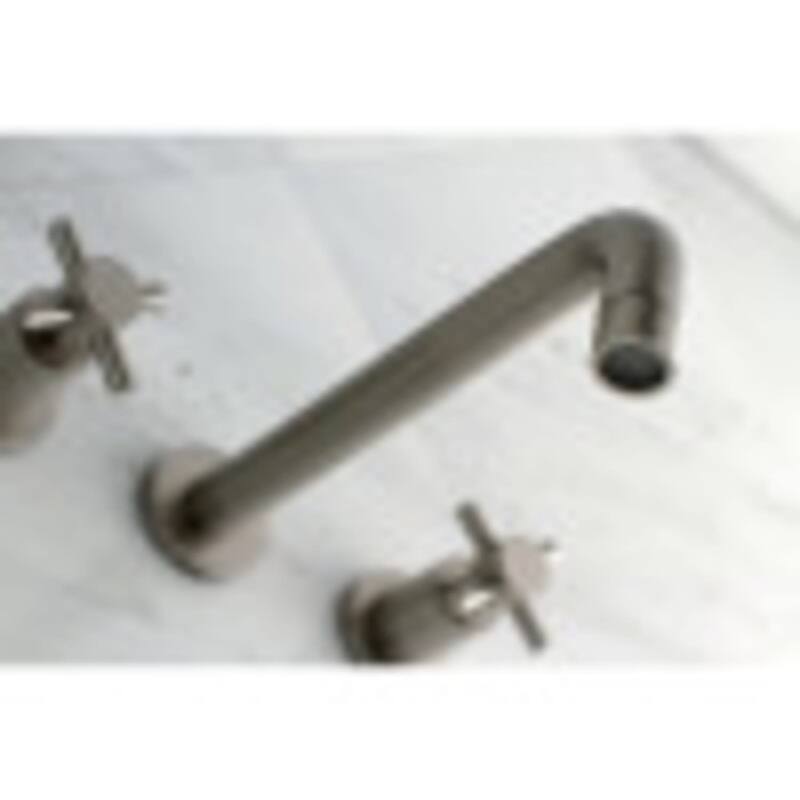 Kingston Brass Concord Wall Mounted Roman Tub Filler with Cross