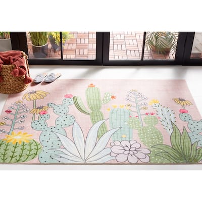 SAFAVIEH Door and Kitchen Mat Fahira Machine Washable Slip Resistant