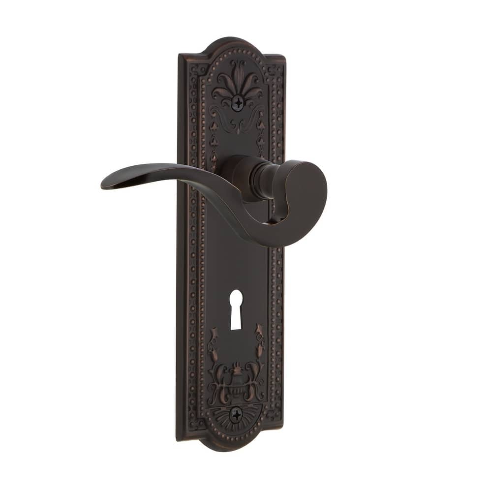 Nostalgic Warehouse Manor Left Handed Non-Turning One-Sided Door Lever