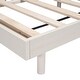 preview thumbnail 10 of 22, Full Size Floating Platform Bed Frame with Slats, No Headboard
