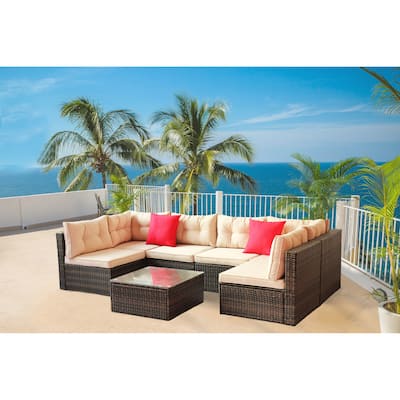 7 Pieces Patio Furniture Set