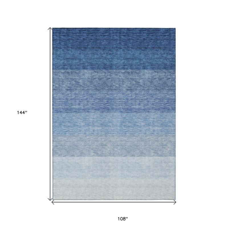 HomeRoots Ombre Transitional Rectangle Outdoor Rug