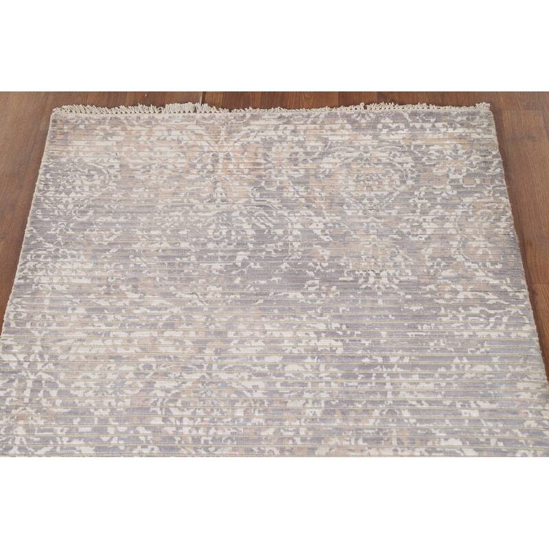 All-Over Abstract Modern Accent Rug Handmade Wool Carpet - 3'0"x 5'3"