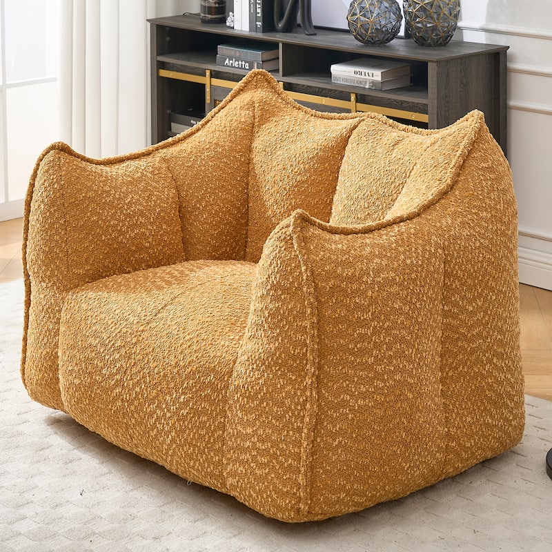 Lazy Bean Bag Chair with Arms for Living Room