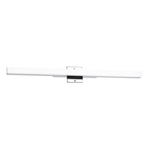 Torretta Bath/Vanity Light with White Shade