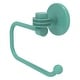 preview thumbnail 9 of 27, Allied Brass Satellite Orbit One Collection Euro Style Toilet Tissue Holder with Dotted Accents Sea Foam Green