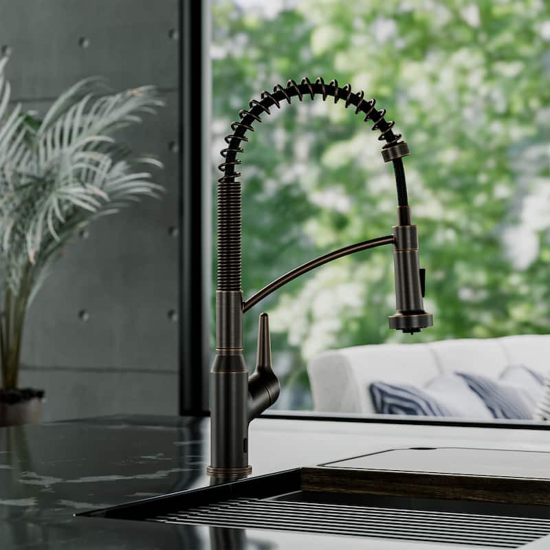 Karran Scottsdale Touchless Single-Handle Pull-Down Sprayer Kitchen Faucet