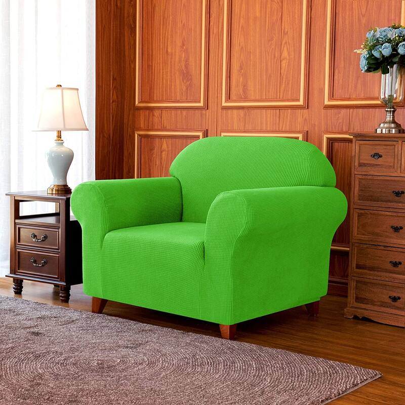Subrtex 1-Piece Sofa Cover Stretch Soft Couch Loveseat Slipcover