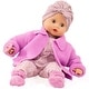 preview thumbnail 3 of 3, Gotz Muffin Soft Mood Bald Baby Doll with Blue Sleeping Eyes, Ages 18+ Months