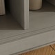 preview thumbnail 12 of 29, Vintage TV Cabinet Buffet Cabinet Entertainment Center Gray Brown