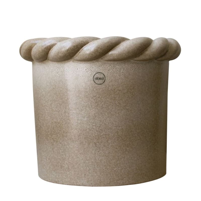 TWINE beige Planter Pot Lg