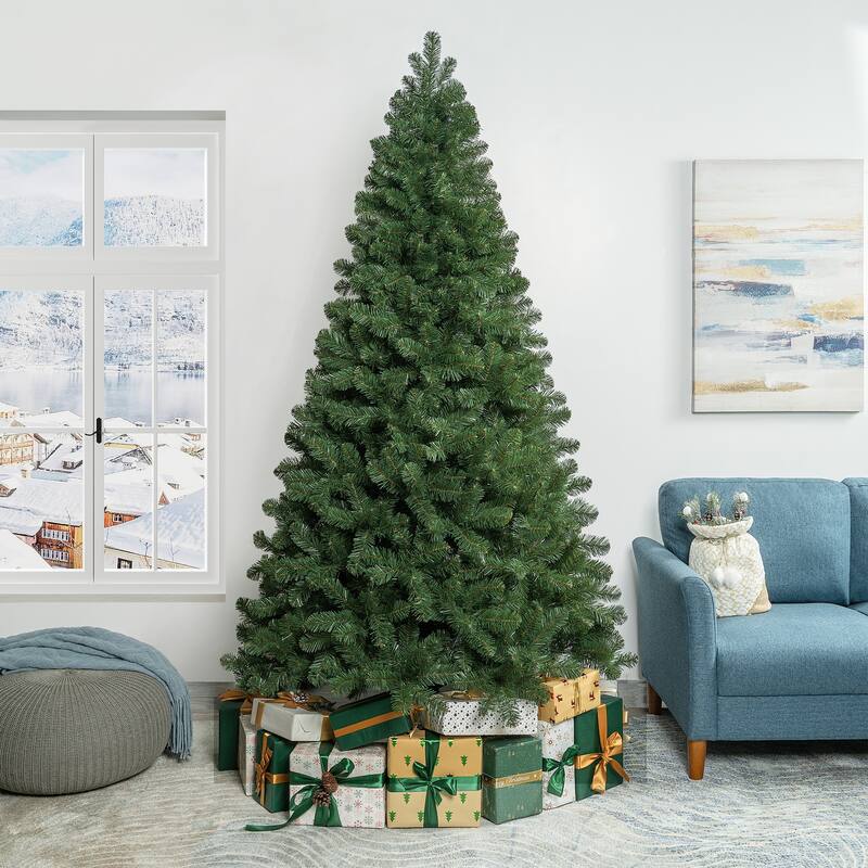 Full Body Artificial Christmas Tree with Dense Branches – 6ft, 7.5ft & 9ft - 7.5 Foot