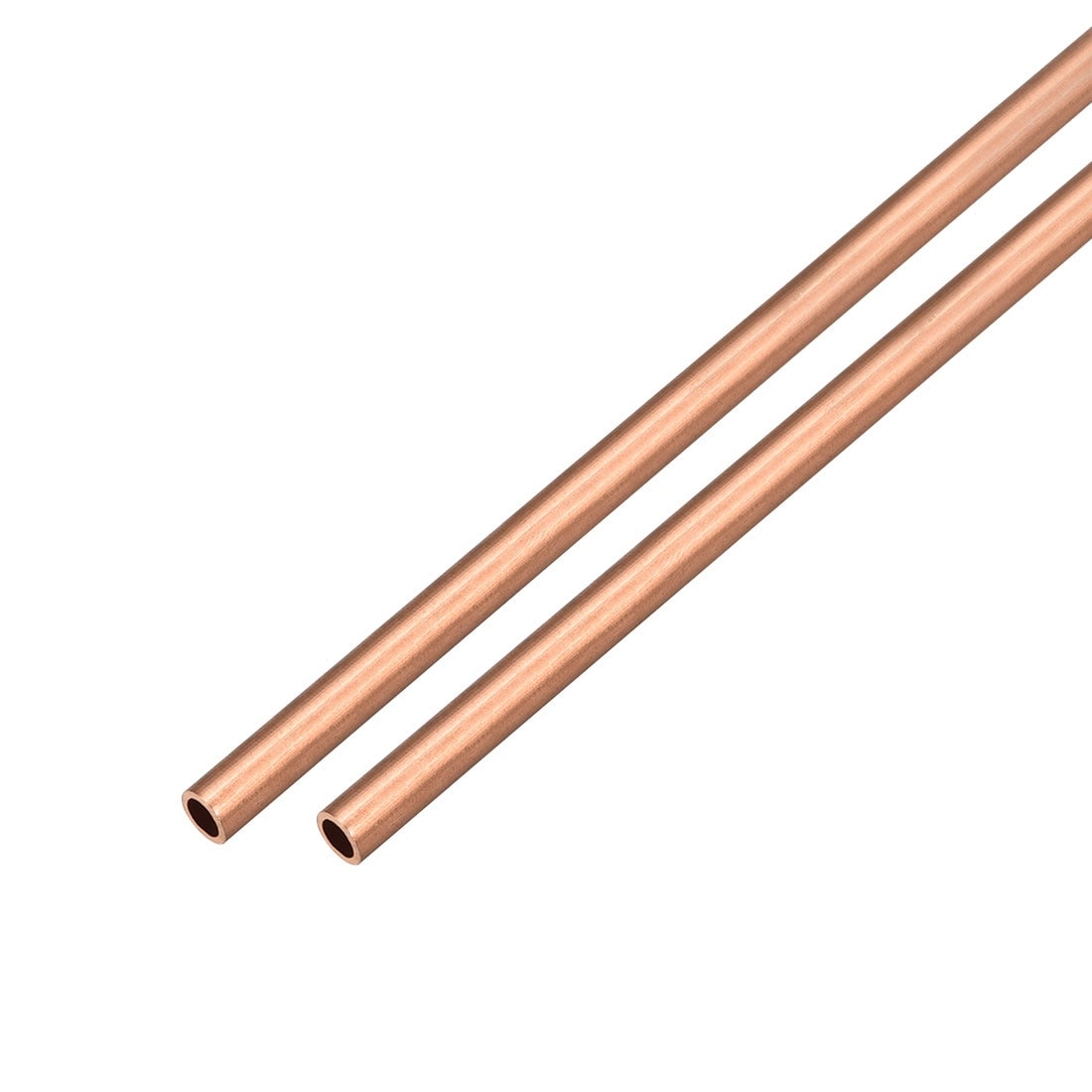 3Pcs 5mm Outside Diameter x 4mm Inside Diameter 500mm Copper Round Tube Pipe