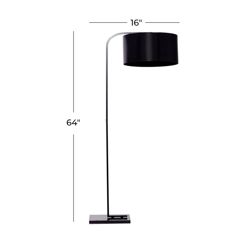 Metal Room Floor Lamp - Black - Roche River Decor