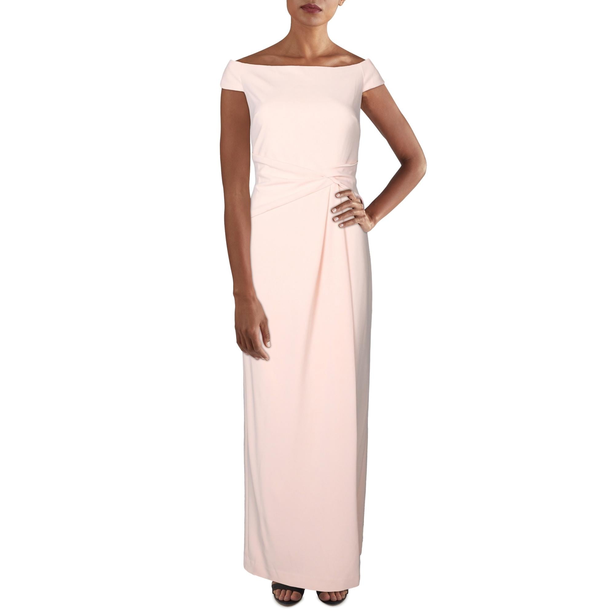Lauren Ralph Lauren Womens Saran Evening Dress Faux Wrap Sleeveless Pink Macaroon Overstock Lauren Ralph Lauren Womens Saran Evening Dress Faux Wrap Sleeveless Pink Macaroon Overstock