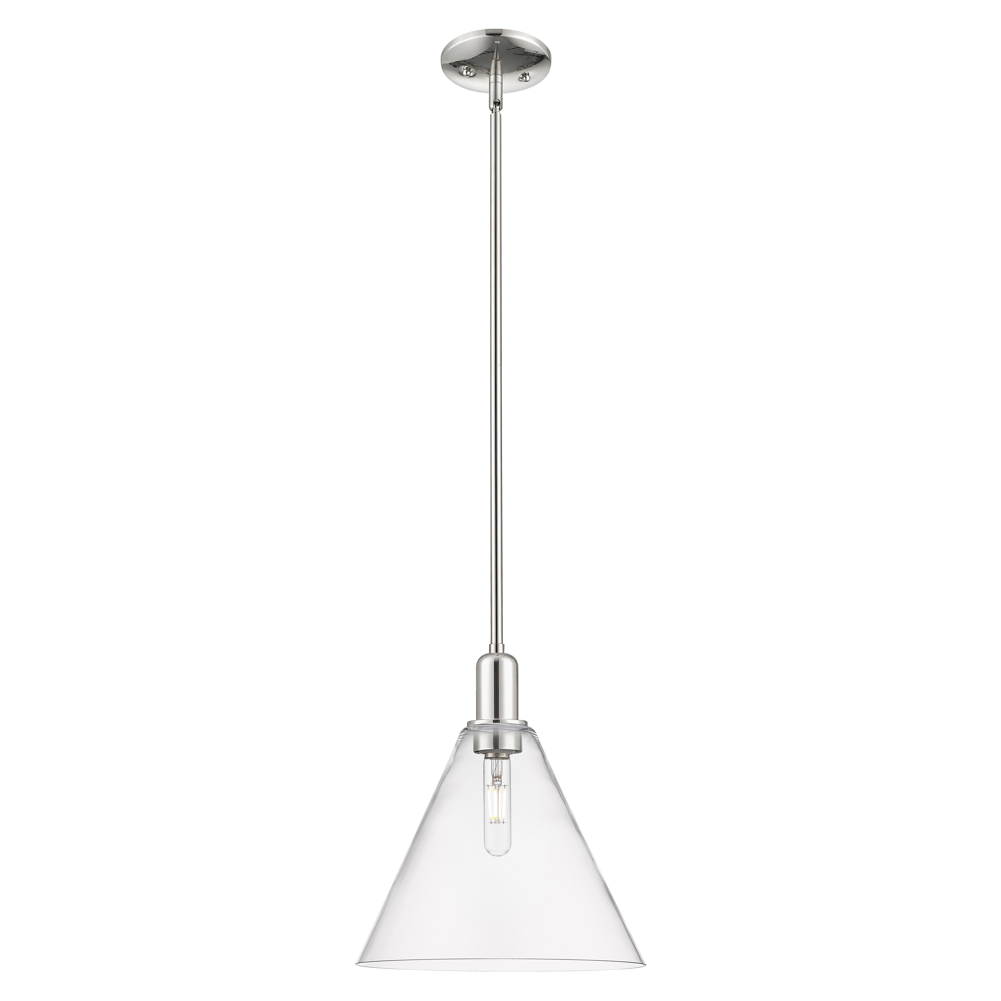 Innovations Lighting Endless Possibilities Arcadia - Berkshire Glass - 1 Light 12" Stem Hung Mini Pendant