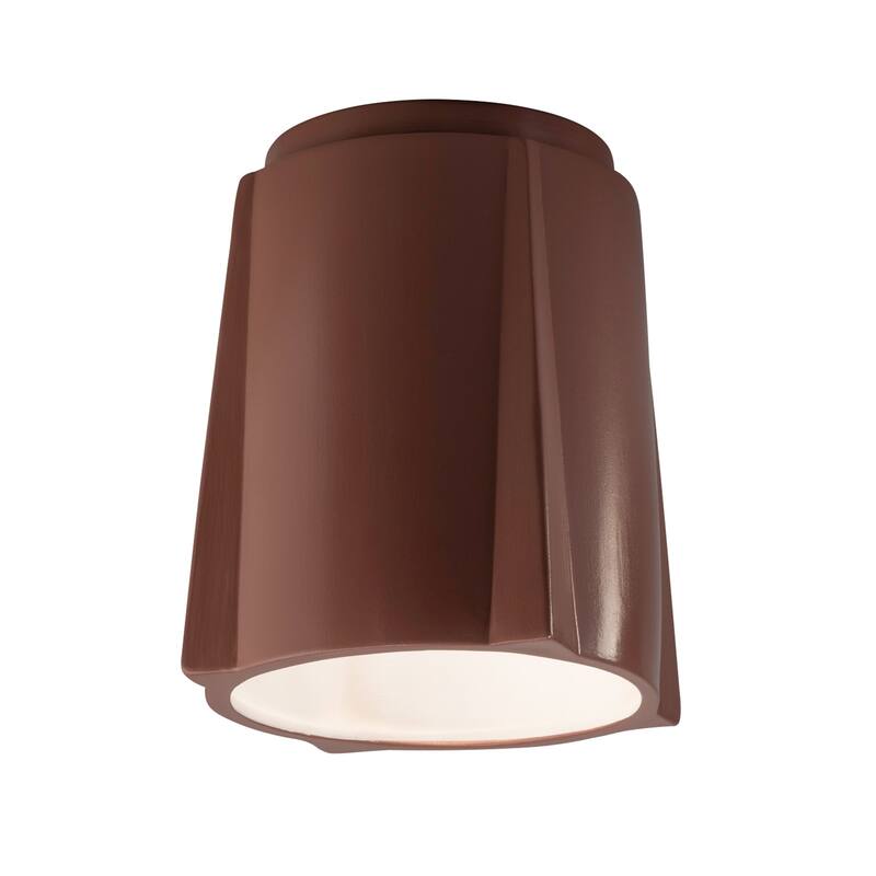 Justice Design Group Radiance Outdoor Compass Flush-Mount Light