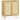 Storage Cabinet with PE Rattan Decor Doors - 15.7"D x 31.5"W x 34.6"H